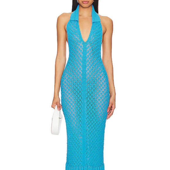 Devon Windsor Nikita Dress in Azul - Picture 10 of 16